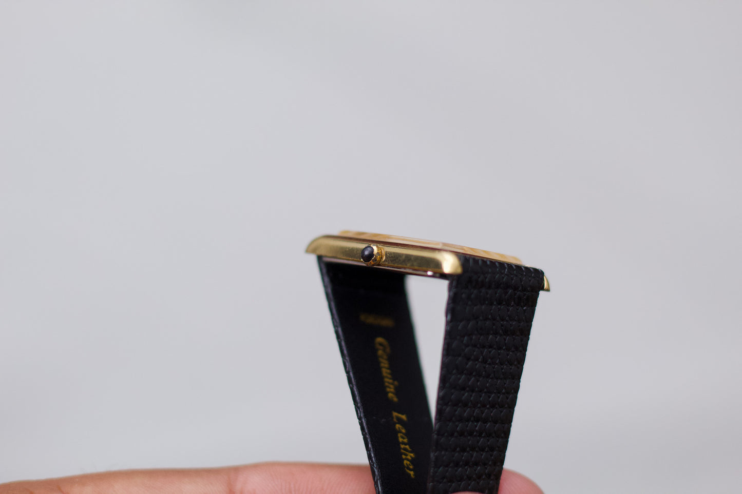 1997 Pulsar Quartz 'Roman Baby Tank' Men's Wrist-Watch