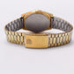 1982 Pulsar Quartz Straight Grain Golden Dial Men's Wrist-Watch