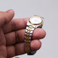 1996 Seiko Quartz Stark White Dial Two Tone Lady's Wrist-Watch