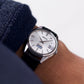 [Serviced] 1978 Seiko Lord-Matic 'Big Day Silver Sunburst Dial' Men's Wrist Watch