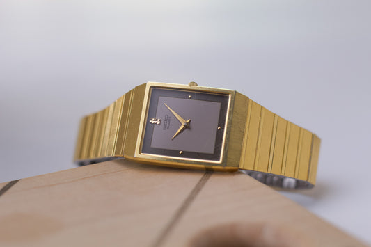 1987 Seiko Quartz 'Baby Galaxy Tank' Men' Wrist-Watch