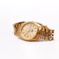 [Near Mint] 1995 Seiko Quartz Golden Sunburst Baby Day-Date Men's Wrist-Watch