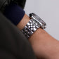 2000s Seiko 5 Midnight Black Dial Ghost Logo Men's Wrist-Watch