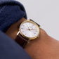 1990s Hamilton Masterpiece Quartz Silversunburst Dial Men's Wrist-Watch W/Box And Papers