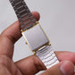1987 Seiko Quartz 'Baby Galaxy Tank' Men' Wrist-Watch