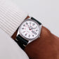 2002 Seiko Quartz Railroad Approved Dial Men's Wrist-Watch