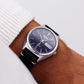 1977 Seiko Type II Quartz Midnight Blue Dial Men's Wrist-Watch