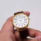 [New Old Stock] 1990s Seiko Lorus Quartz Art Deco Dial Men's Wrist-Watch