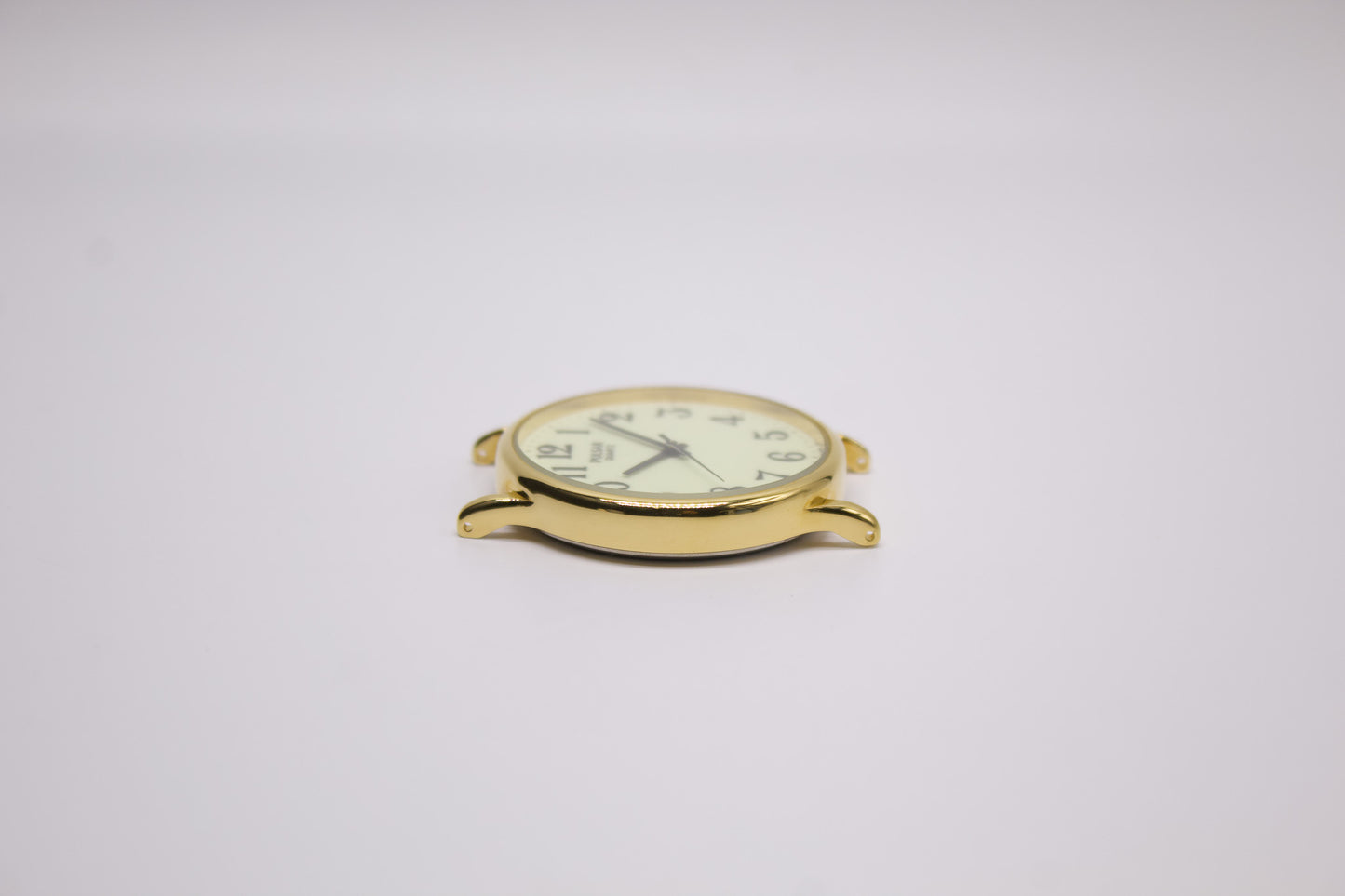 [New Old Stock] 1990s Pulsar Quartz 'Flashlight' Dial Men's Wrist-Watch W/Box & Paperwork