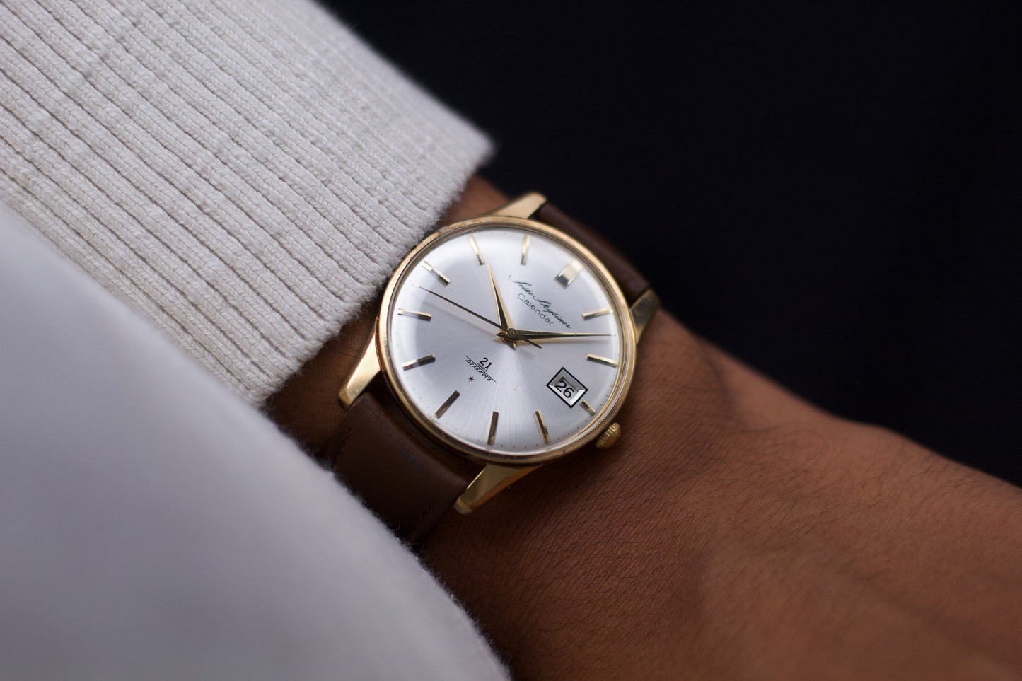 [Serviced] 1960s Seiko Skyliner Gold Filled Men's Wrist-Watch