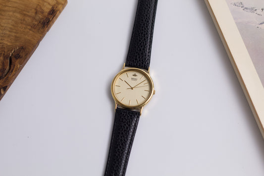 1988 Seiko Baby Credor Gold Toned Men's Dress Wrist-Watch