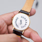 [New Old Stock] 1990 Seiko Quartz Inky Black Dial Men's Wrist-Watch W/Tag