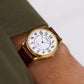 [New Old Stock] 1990s Seiko Lorus Quartz Art Deco Dial Men's Wrist-Watch