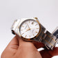 [Near Mint] 2000s Pulsar Quartz Silver Sunburst Dial Two Tone Case Men's Wrist-Watch W/Tag