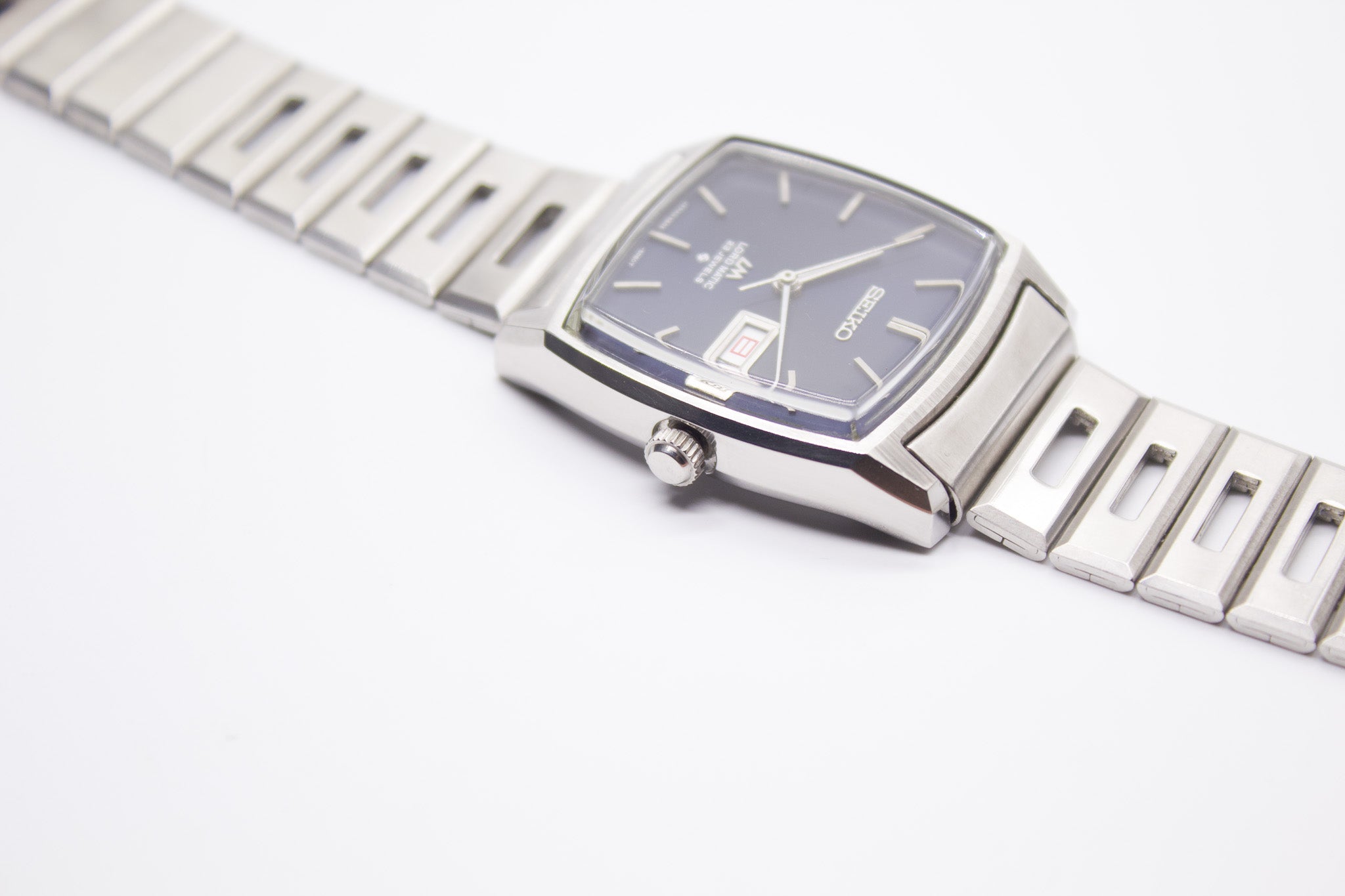 Serviced] 1970 Seiko Lord-Matic Navy Blue TV Style Dial Men's