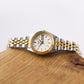 [Mint] 1996 Pulsar Quartz 'Baby Day-Date' Two Tone Lady's Wrist-Watch
