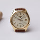 1980 Pulsar Quartz Light Champagne Sunburst Dial Men's Wrist-Watch