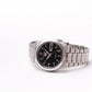 2012 Seiko Automatic Inky Black Arabic Dial Men's Wrist-Watch