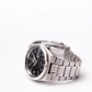 2012 Seiko Automatic Inky Black Arabic Dial Men's Wrist-Watch