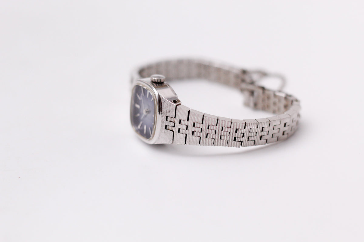 1978 Seiko Mechanical Glacier Blue Dial Ladies' Wrist-Watch