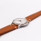 [Serviced] 1960s Baylor Mechanical Fluted Silver Dial Men's Wrist-Watch