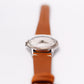 [Serviced] 1960s Baylor Mechanical Fluted Silver Dial Men's Wrist-Watch