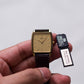 [New Old Stock] 1985 Seiko Quartz 'Tank' Men's Wrist-Watch