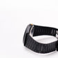 1985 Pulsar Quartz Matte Black Dial Black PVD Case Men's Wrist-Watch
