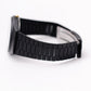 1985 Pulsar Quartz Matte Black Dial Black PVD Case Men's Wrist-Watch