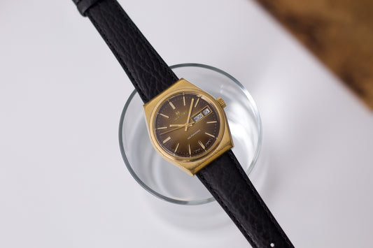 [Serviced] 1970s Hamilton Automatic 'Tiger Eye' Dial Men's Wrist-Watch