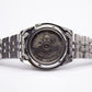 2000s Seiko 5 Midnight Black Dial Ghost Logo Men's Wrist-Watch