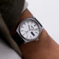 1981 Seiko Silverwave Straight Grain Silver Dial Men's Wrist-Watch