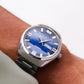 2014 Seiko Automatic Marine Blue Dial Jumbo Case Men's Wrist-Watch