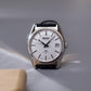 [Serviced] 1971 Seiko Lord-Matic Straight Grain Ivory Dial Men's Wrist-Watch