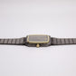 1985 Pulsar Quartz Black Linear Dial Men's Wrist-Watch