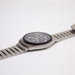 1979 Seiko Quartz SQ Deep Black Dial Men's Wrist-Watch