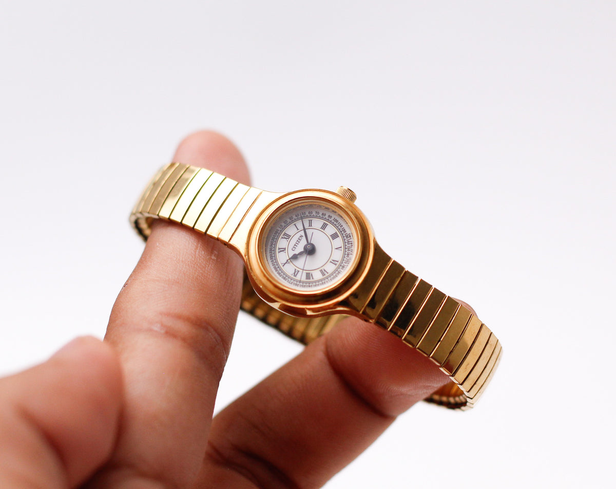 1998 Citizen Quartz White Roman Dial Ladies' Wrist-Watch