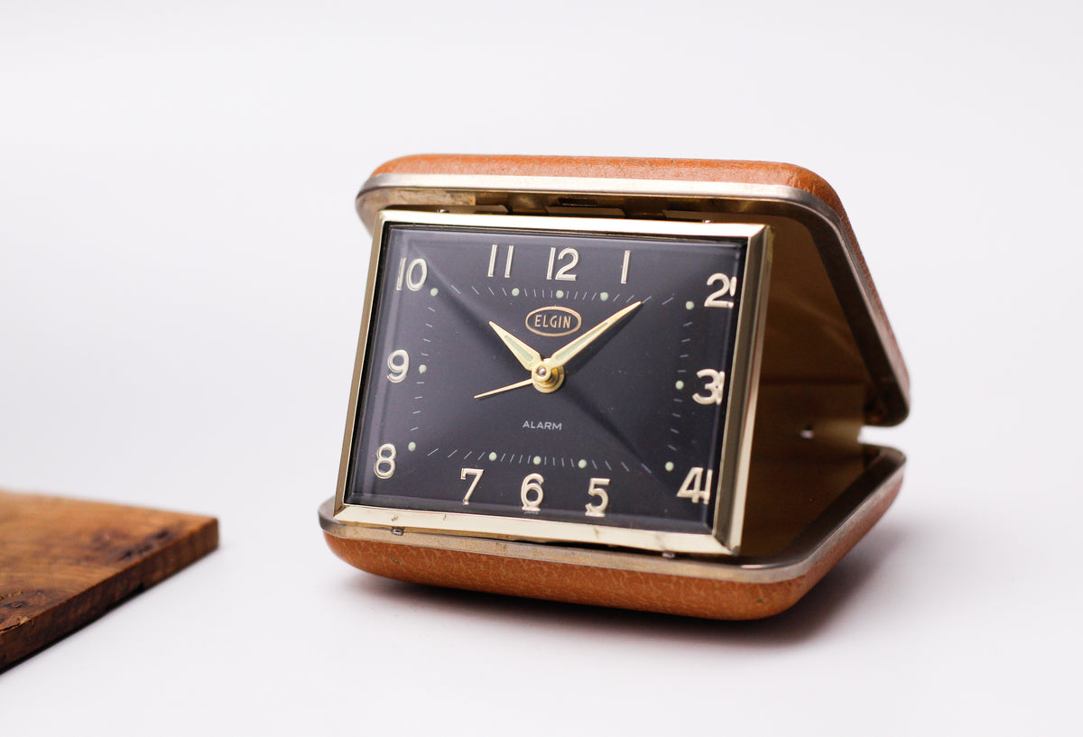 1960s Elgin Mechanical Alarm Clock
