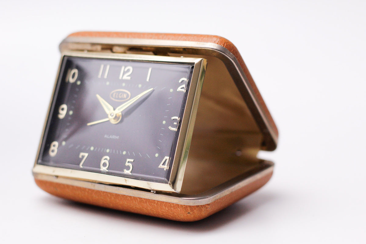 1960s Elgin Mechanical Alarm Clock