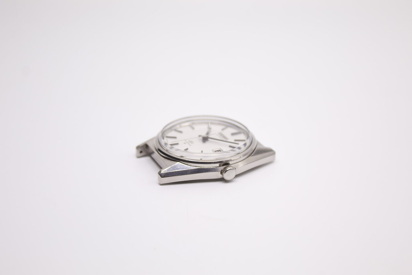 [Serviced] 1971 Seiko Lord-Matic Straight Grain Ivory Dial Men's Wrist-Watch