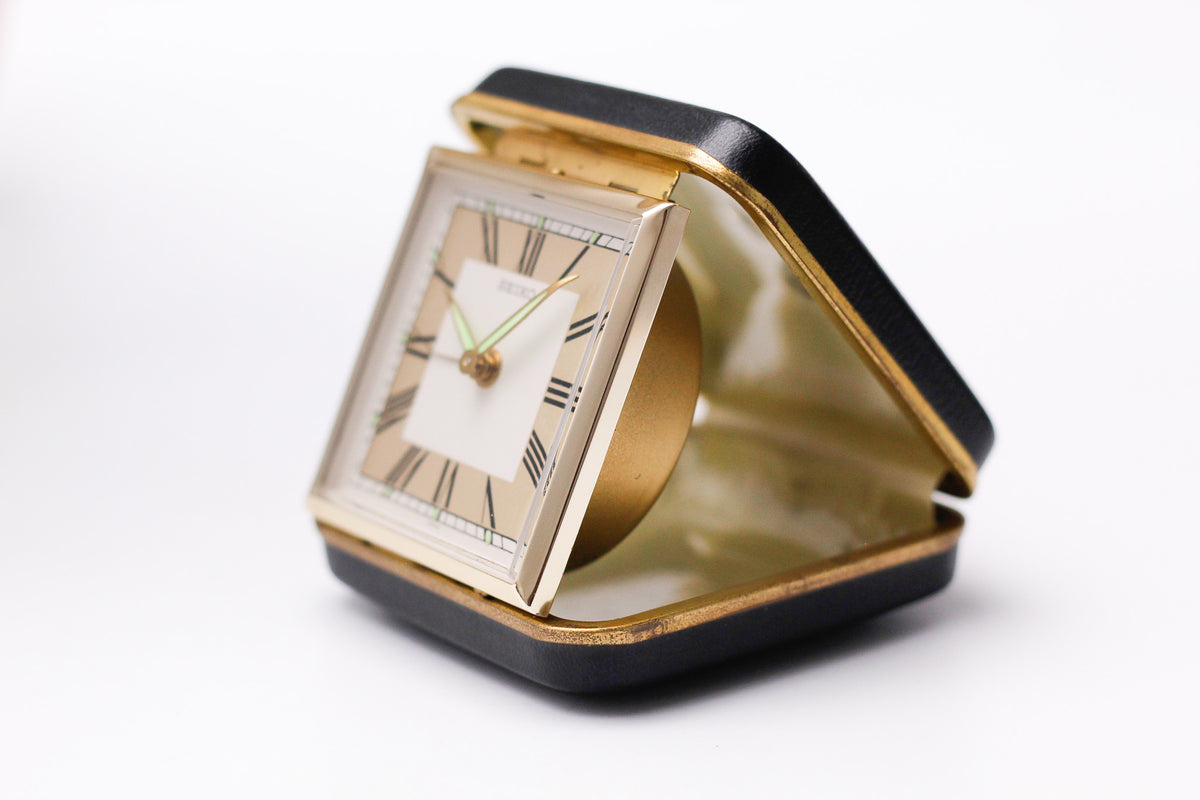 1970s Seiko Mechanical Alarm Clock