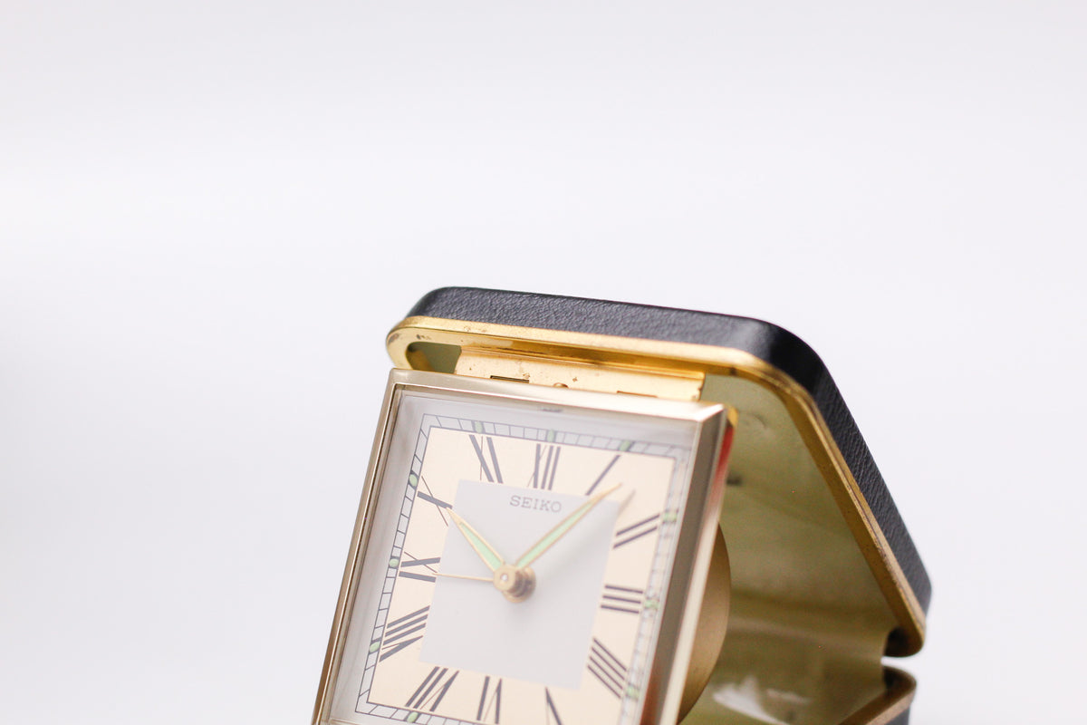 1970s Seiko Mechanical Alarm Clock