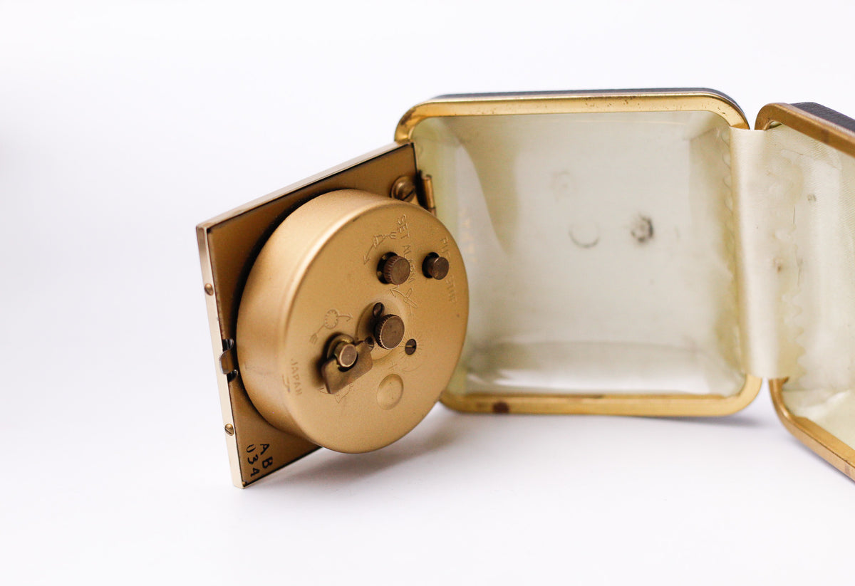 1970s Seiko Mechanical Alarm Clock