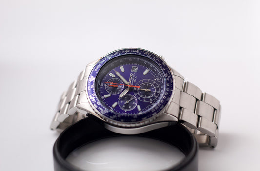 2004 Seiko 'Baby Flightmaster' Chronograph Men's Wrist-Watch