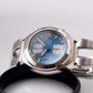 2006 Alba 'AKA' Quartz Sky Blue Sunburst Dial Chronograph Men's Wrist-Watch