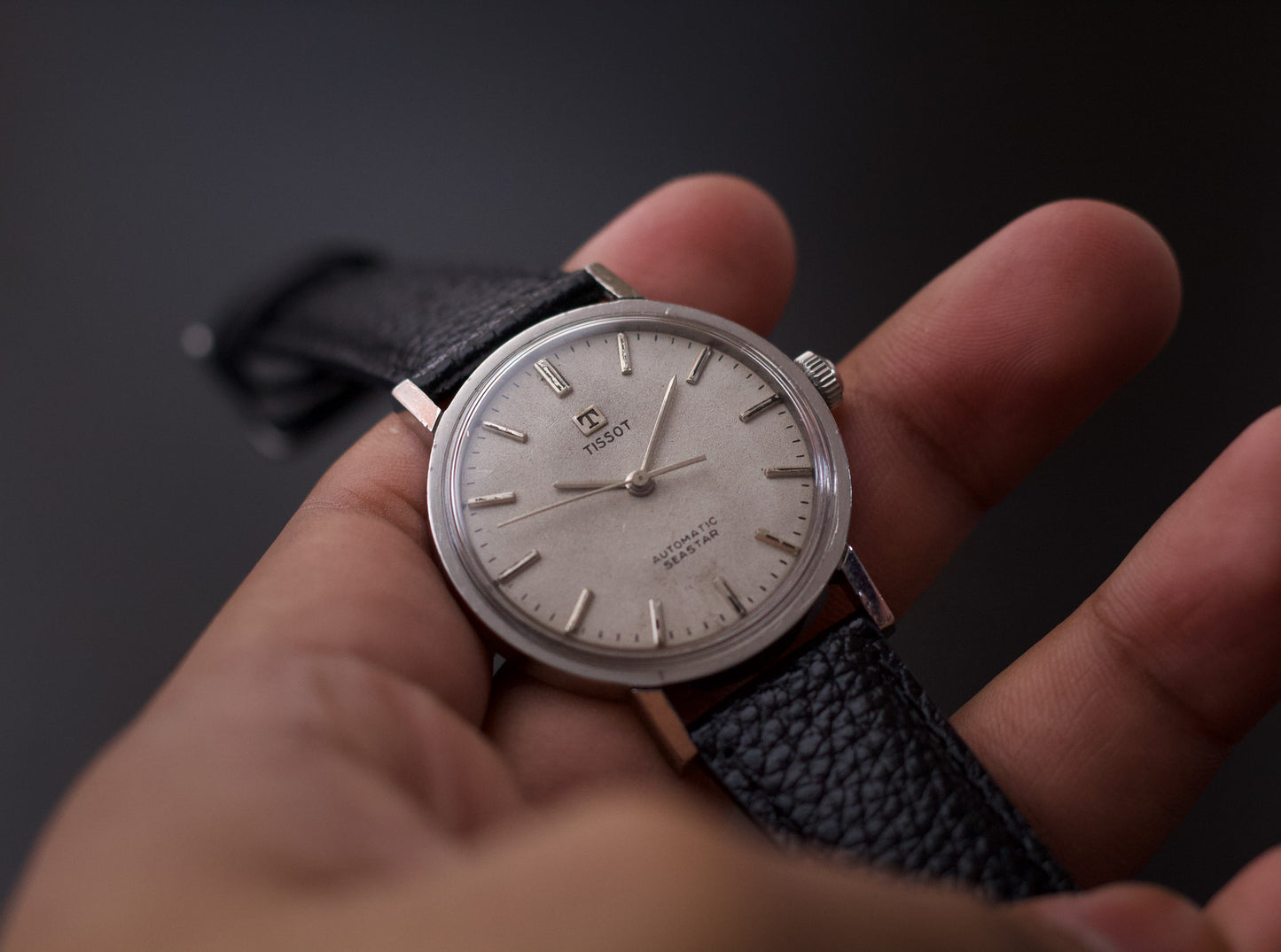 1960s Tissot Seastar Automatic Sand-Dune Dial Men's Wrist-Watch