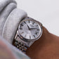 [Serviced] 1968 Seiko Automatic Silver Sunburst Men's Wrist-Watch