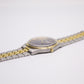 1993 Seiko Quartz Royal Blue Carved Crystal Dial Men's Wrist-Watch