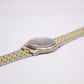 1993 Seiko Quartz Royal Blue Carved Crystal Dial Men's Wrist-Watch
