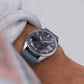 [Serviced] 1968 Seiko Automatic Charcoal Sunburst Hair-Cross Dial Men's Wrist-Watch